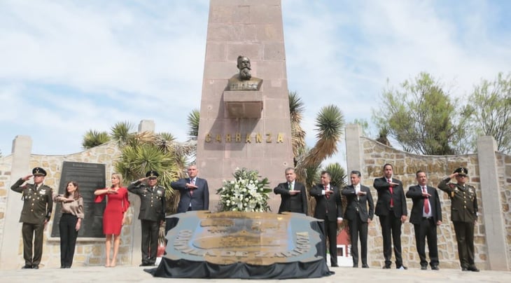 Aniversario 110 del Plan de Guadalupe fue conmemorado Ceremonia por el 110 
