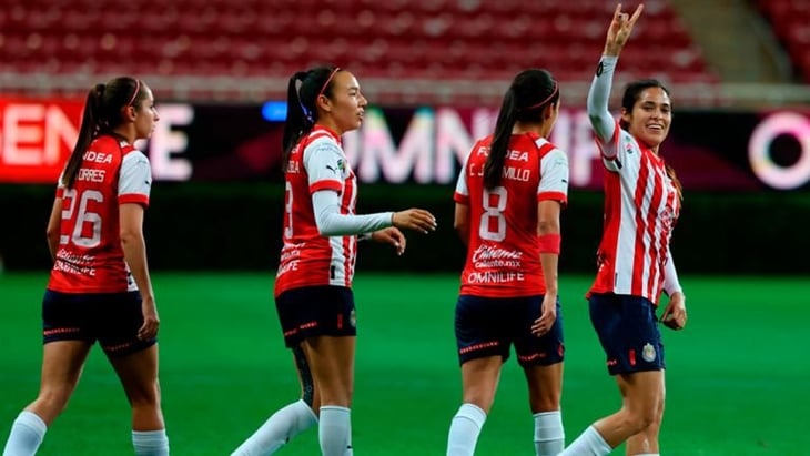Chivas Femenil se reencuentra con la victoria y golea al Atlético de San Luis
