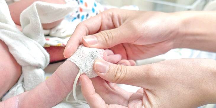 4 bebés prematuros fueron hospitalizados en el Amparo Pape 