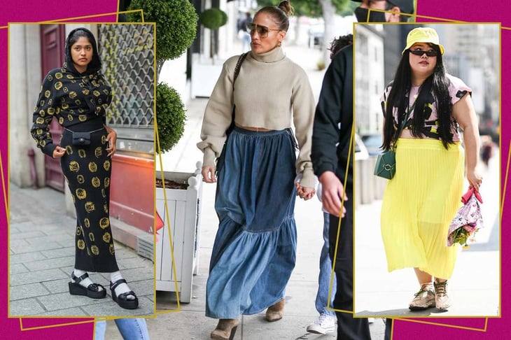 Long skirts: Trends of the season