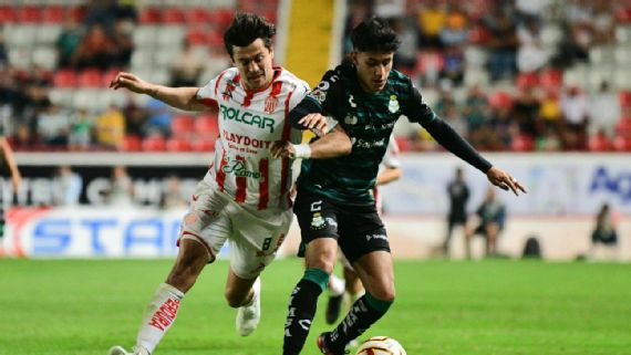 Necaxa y Santos firman un empate que les sirve de poco