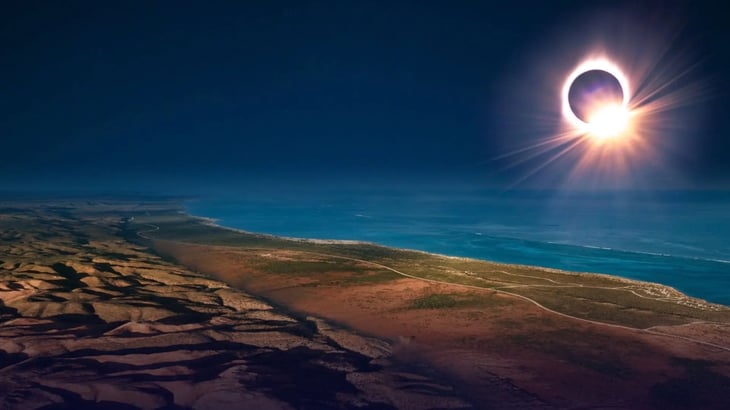 Eclipse solar híbrido y otros eventos astronómicos de abril 2023