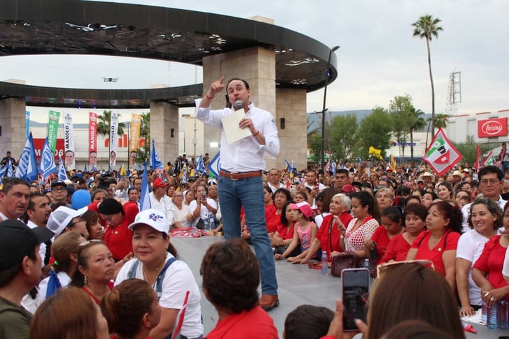 Manolo: 'Vamos Monclova por un Coahuila seguro, pa' atrás nada'