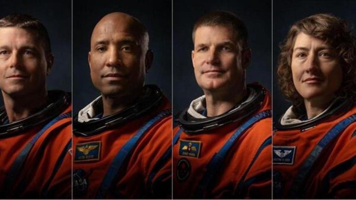 NASA presenta a astronautas que volarán hacia la Luna: ‘Es la tripulación de la humanidad’