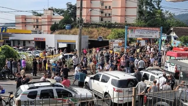 Hombre mata a cuatro niños en una guardería de Brasil; reportan menores heridos