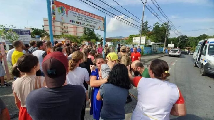 Incertidumbre y preocupación viven padres de familia tras ataque a kinder de Brasil