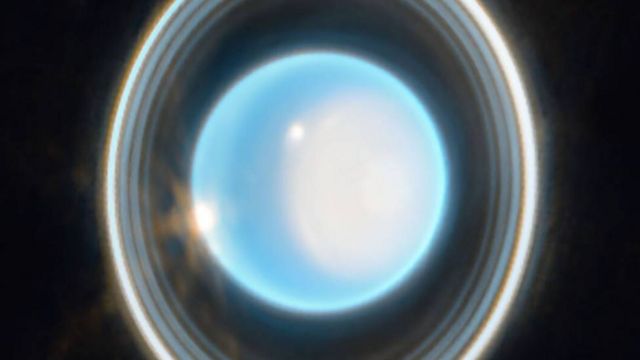 La reveladora imagen del planeta Urano donde un año equivale a 84 años terrestres