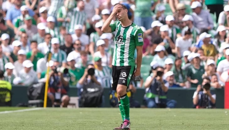 Betis, con 2 expulsados, cayó ante el Cádiz CF; Guardado no jugó: 0-2