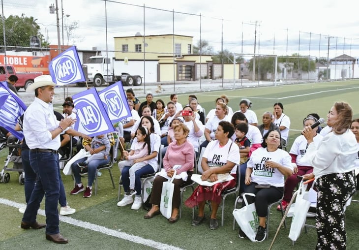 Vecinos de la 21 de marzo respaldan a Paredes