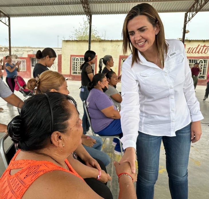 Lupita Oyervides ofrece respaldo total a las mujeres