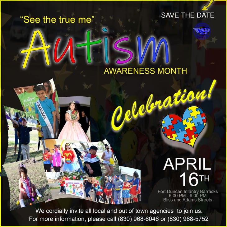 Eagle Pass realiza eventos por el mes del autismo
