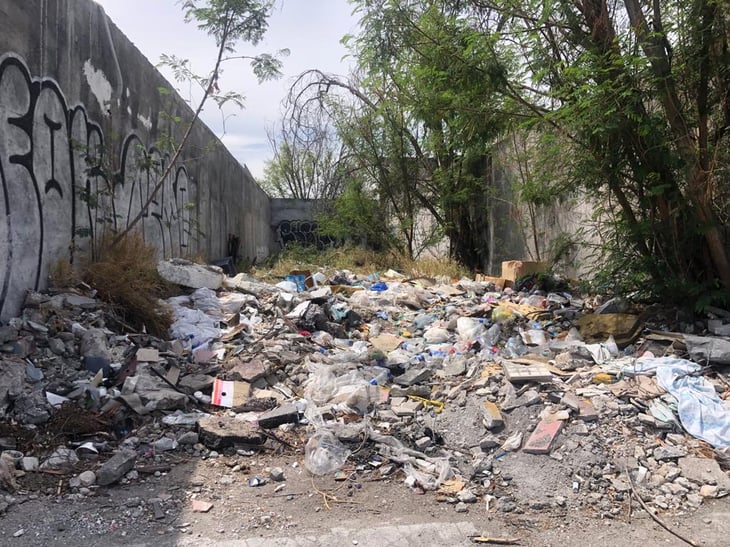 Comercios abandonados generan contaminación en Monclova 