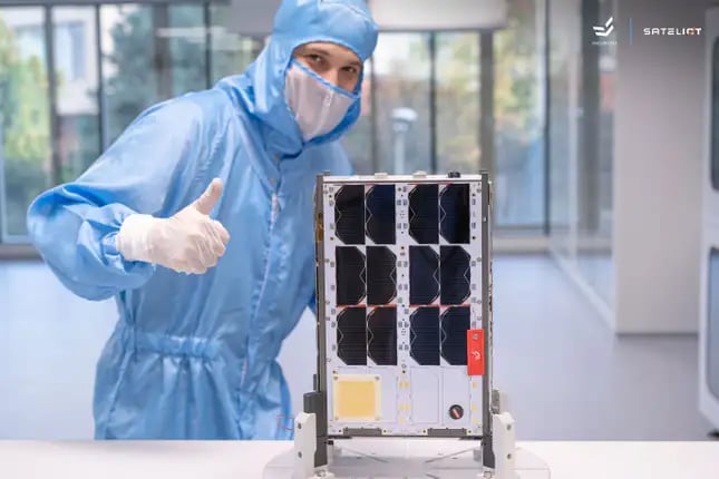 Una empresa española lanza el primer satélite con conexión 5G para zonas sin cobertura