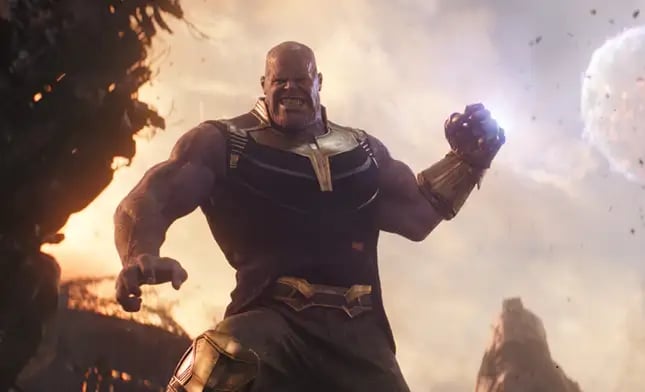 Avengers: Infinity War tenía una escena de 45 minutos en la que Thanos obtiene una piedra del infinito