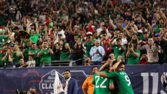 Uriel Antuna anota el gol de la extorsión y la tregua para México en empate ante Estados Unidos