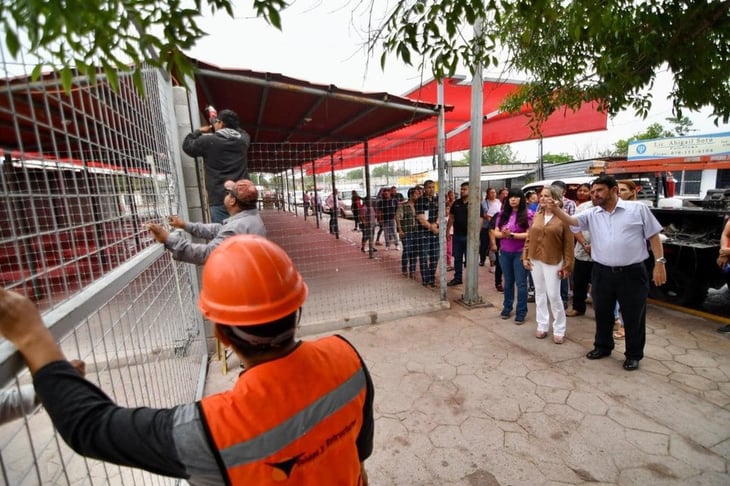 En el mercado San Joaquín obras de trabajo son supervisadas; concluirán en breve