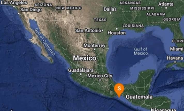 Reportan sismo de magnitud 4.3 al sureste de Oaxaca