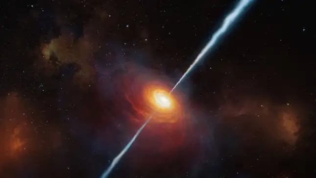 Un nuevo estudio confirma que los misteriosos quasar son el resultado de choques entre galaxias