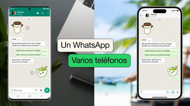 Ahora puedes abrir WhatsApp en varios teléfonos a la vez