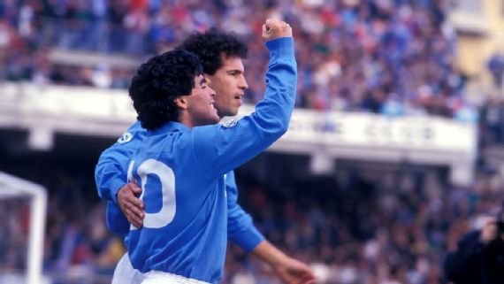 El recuerdo del primer Scudetto del Napoli de Diego Maradona