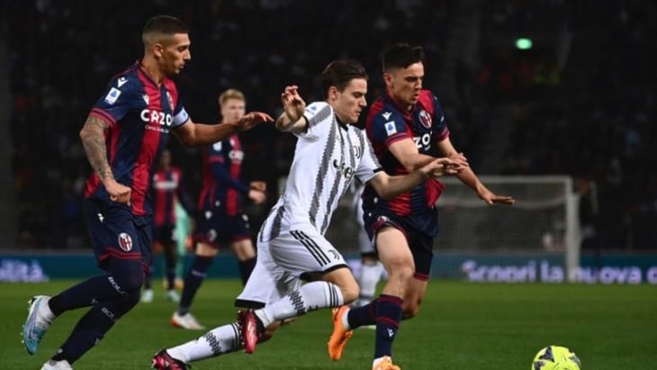 Juventus empató 1-1 con el Bolonia en un partido bastante cerrado