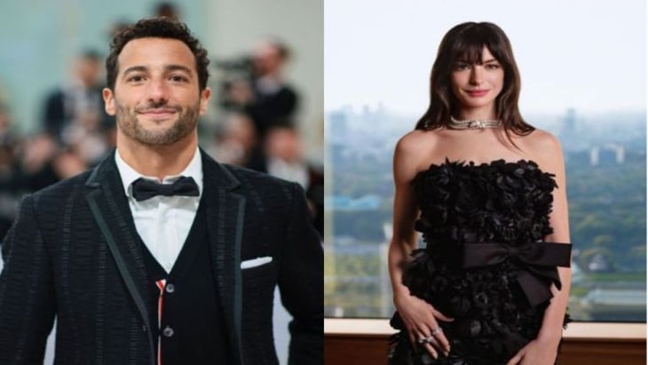 La charla entre Daniel Ricciardo y Anne Hathaway en la Met Gala 2023 que revolucionó las redes