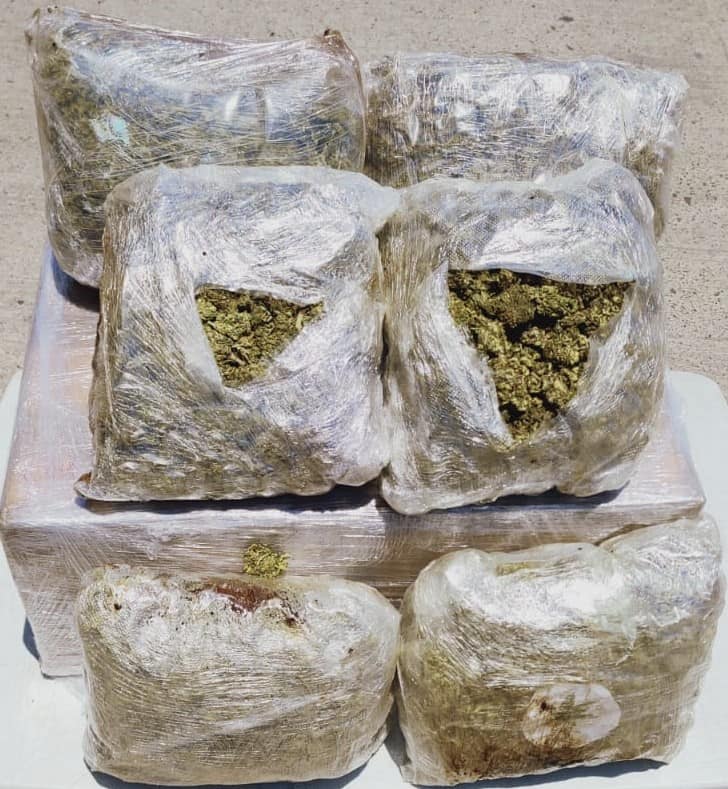 La Guardia Nacional localiza 19 paquetes de marihuana en Coahuila