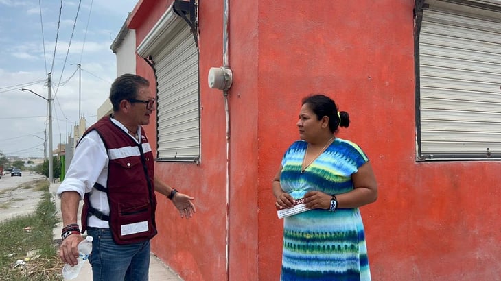 César Flores se compromete con vecinos de Lomas de San Miguel