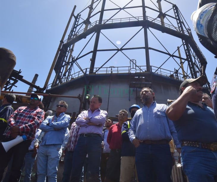 Obreros de AHMSA alistan mega plantón en Zócalo capitalino