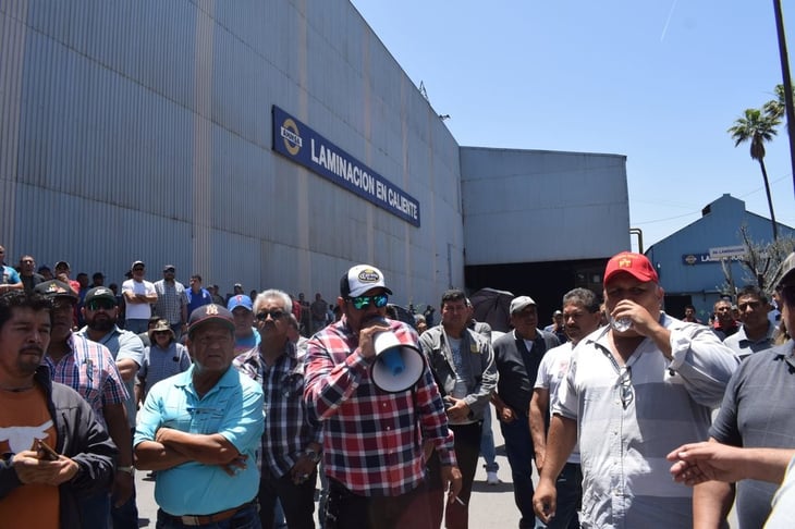 Obreros de Ahmsa alistan mega plantón en Zócalo capitalino
