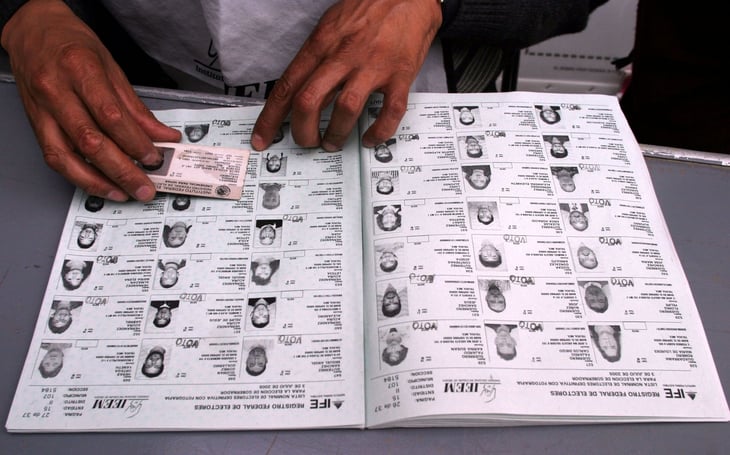 El INE imprime las listas nominales para elección de Coahuila