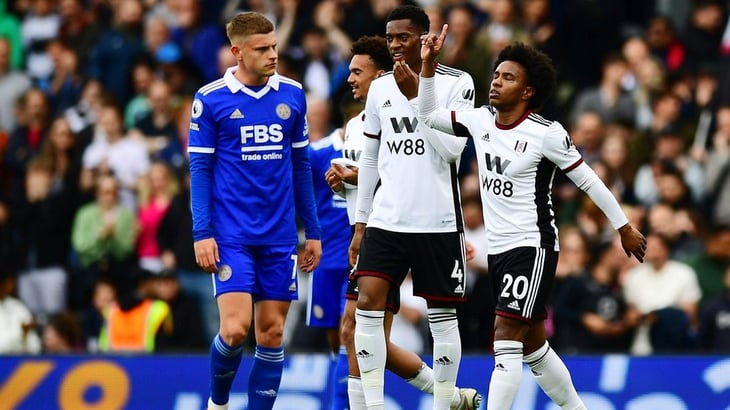 Con doblete de Willian, Fulham derrotó a Leicester City