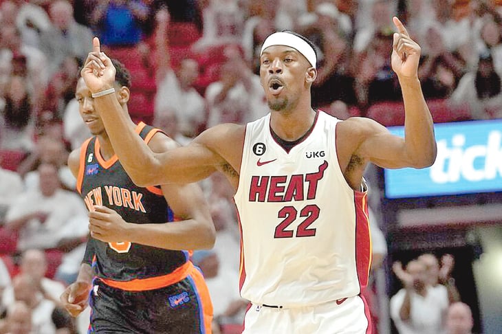El Heat de Miami gana a Knicks y se pone a un triunfo de ganar la serie