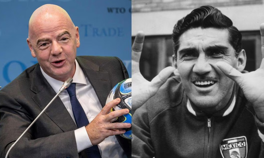 ¡Emotivas palabras! Presidente de la FIFA rinde homenaje a Antonio “La Tota” Carbajal