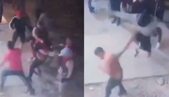 VIDEO: ¡LAMENTABLE! Aficionados de Atlas golpean brutalmente a fanático de Chivas