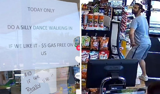 TikTok: Gasolinera pide a clientes bailar para obtener descuento y video se viraliza