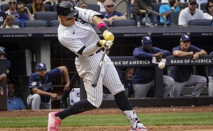 Aaron Judge conecta dos jonrones y Yankees remonta a los Rays