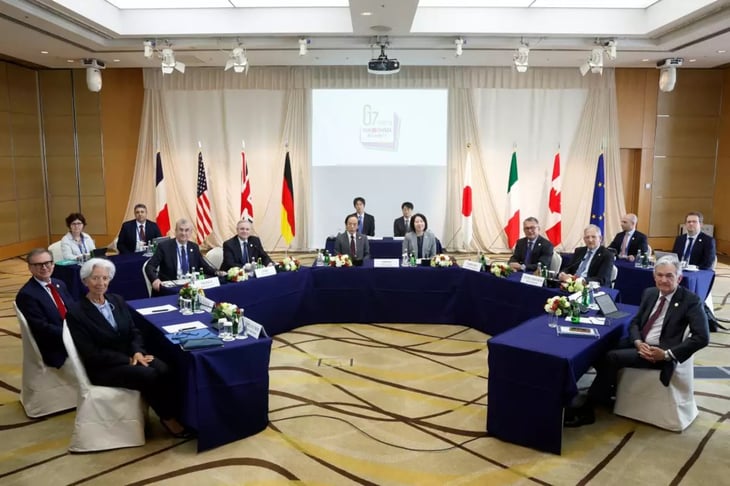 El G7 alerta sobre perspectivas económicas por crisis de EU