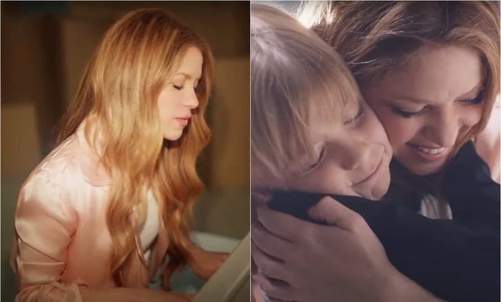  Milán y Sasha, hijos de Shakira, canta junto a su madre en su más reciente sencillo