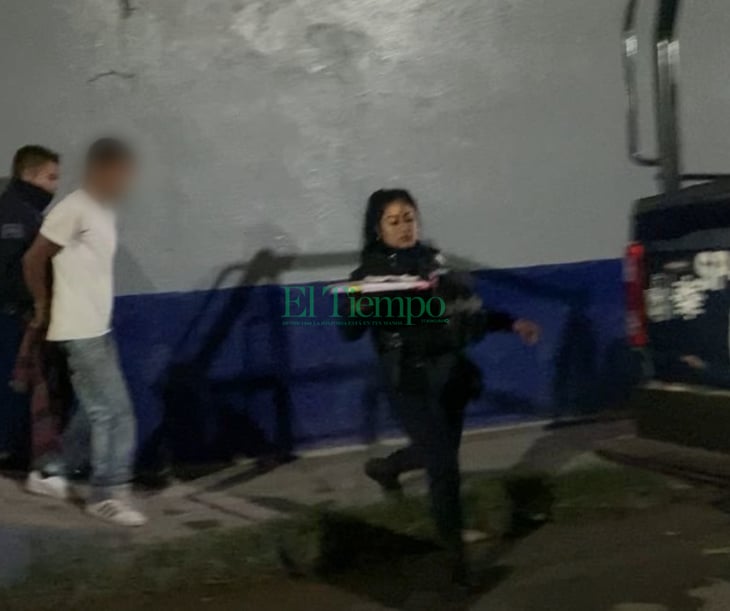 Policía Municipal detiene a ladrón que asalto una miscelánea en la Del Río