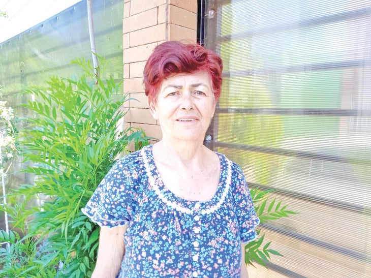 Maestra Palmira dice nació con la vocación en las venas