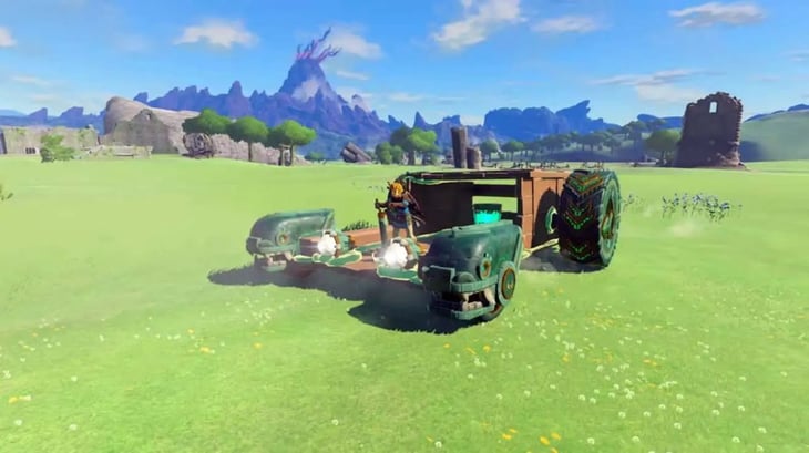 Los jugadores de Zelda: Tears of the Kingdom están construyendo tanques para arrasar aldeas