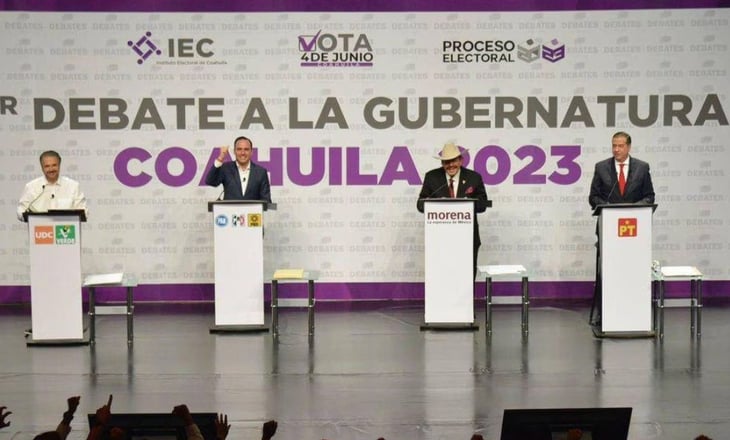 Debate de candidatos a la gubernatura de Coahuila podría ser en la Región Centro 