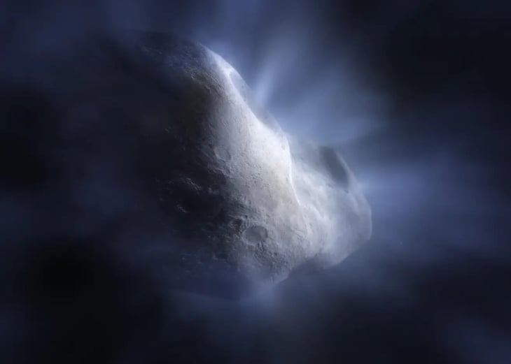 El Telescopio James Webb encuentra un cometa con agua primigenia en el cinturón de asteroides