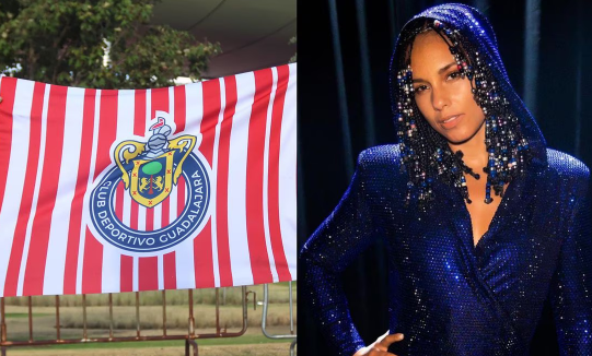 Alicia Keys se declara fan del Guadalajara durante un concierto: “¡Arriba las Chivas!”