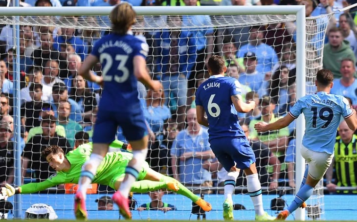 Manchester City le da el remojo a su título con triunfo ante Chelsea: 1-0