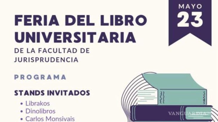Feria del Libro en la Facultad de Derecho de la UA de C
