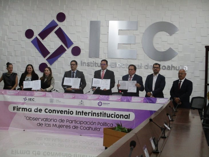 El IEC reactiva el observatorio de participación de mujeres en Coahuila