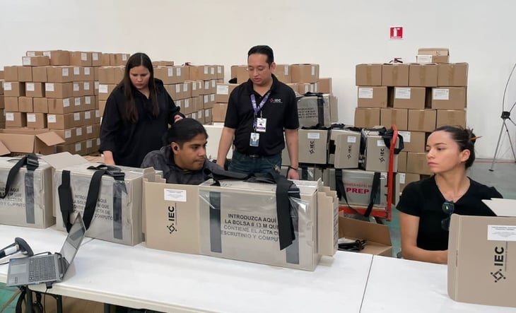 Inicia redistribución de paquetes electorales en Coahuila 