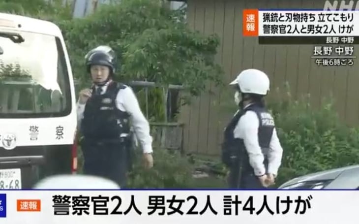 Hombre armado mata a tres en Japón 